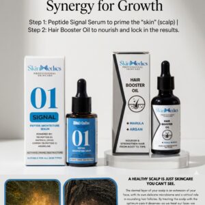 HAIR GROWTH SET (HAIR BOOSTER OIL+ PEPTIDE)
