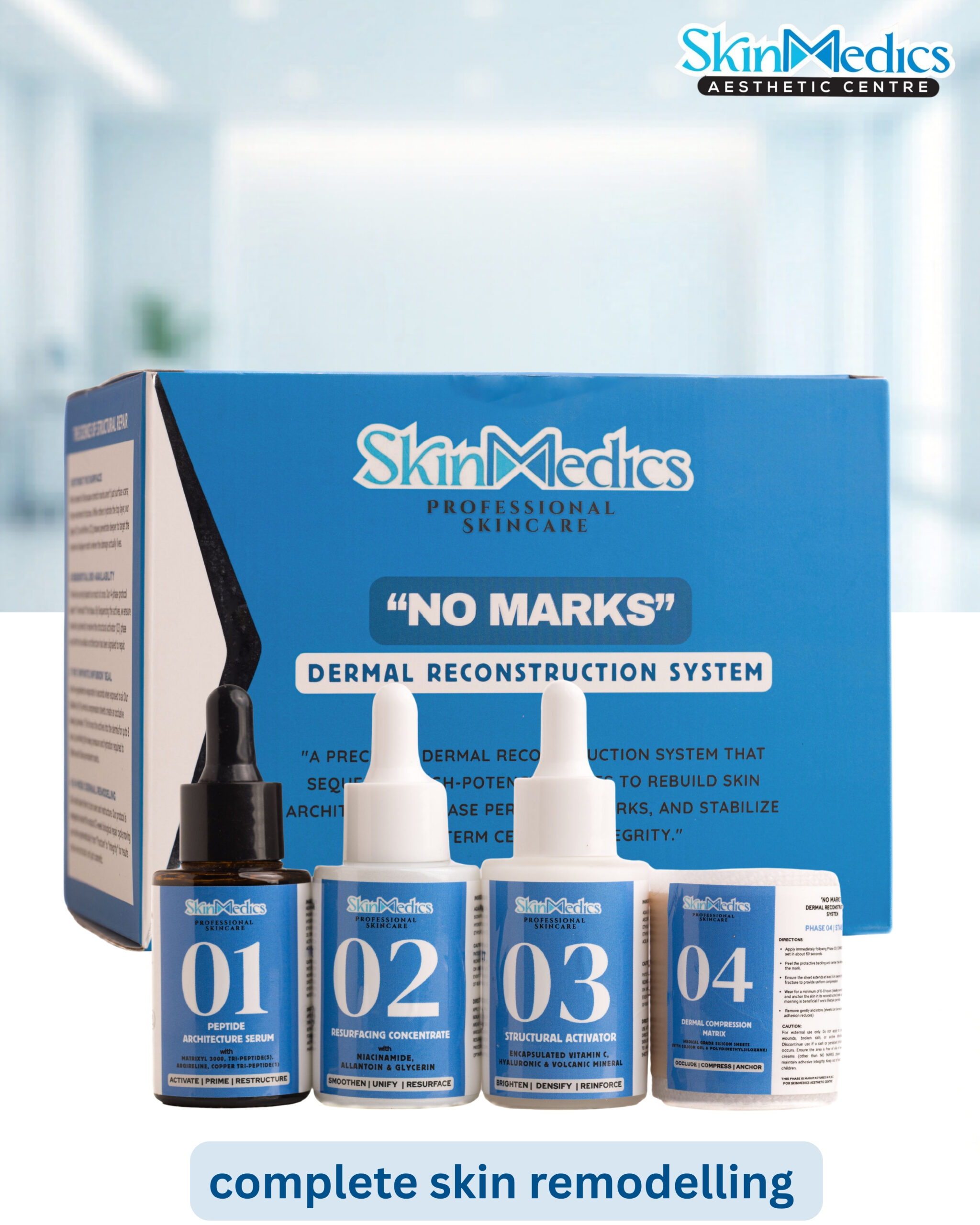 'NO MARKS' Dermal Reconstruction System(FULL SET)